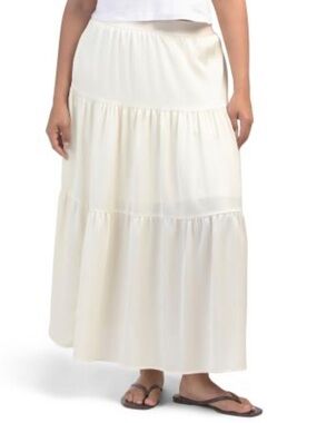 NWT Melloday 3 tiered skirt size L.